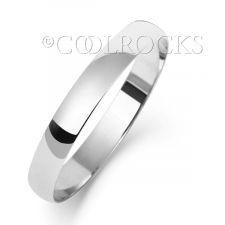 Palladium 3mm Court Wedding Ring WL163M